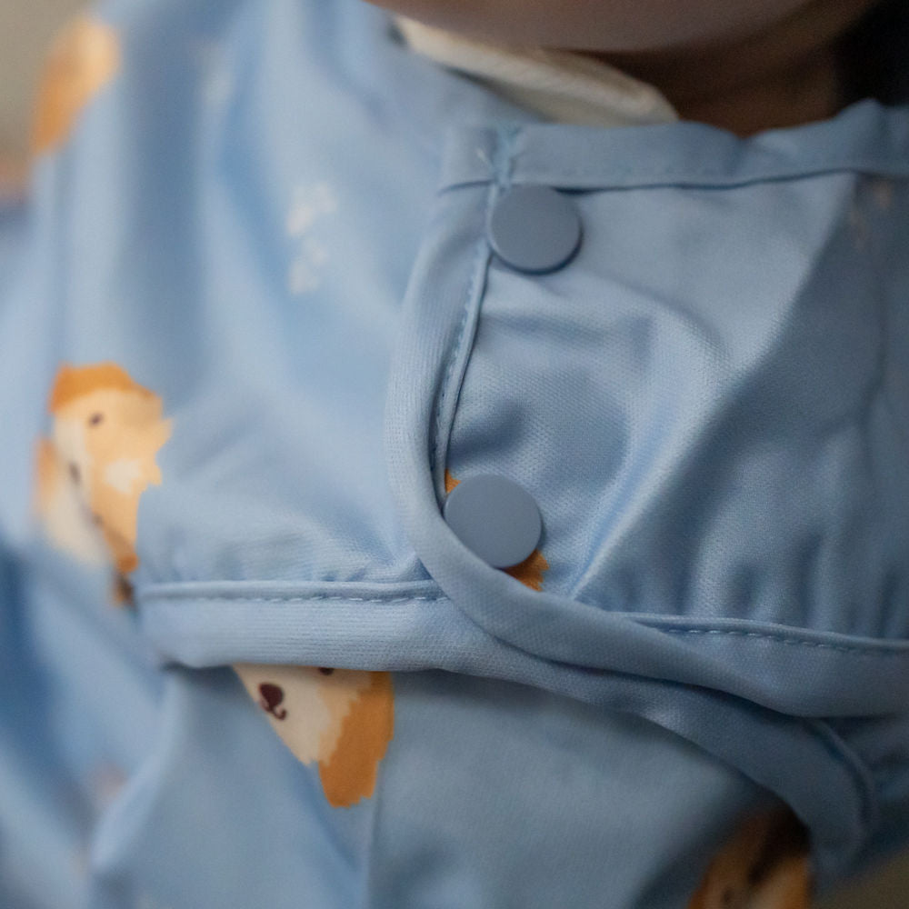 Coverall Feeding Bib Cockapoo puppy