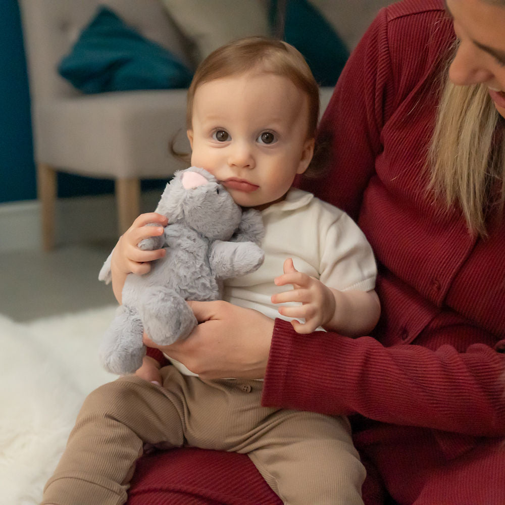 Grey Bunny Plush Toy