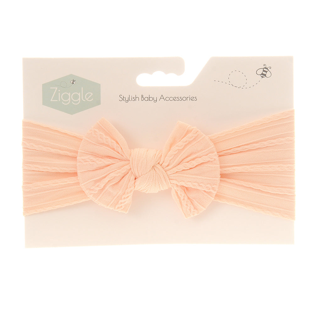 Baby & Toddler Bow Headband | Soft, Stretchy Headband | Ziggle Ziggle