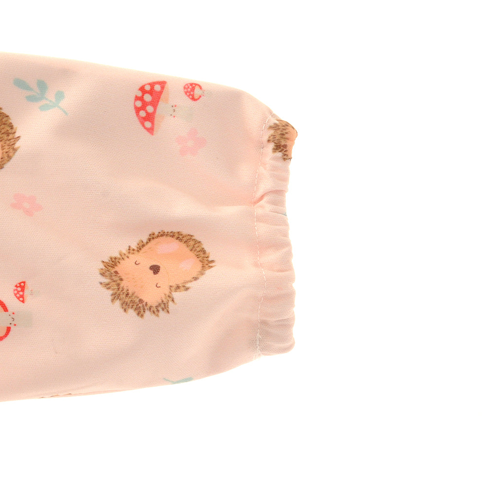 Coverall Feeding Bib Hedgehog