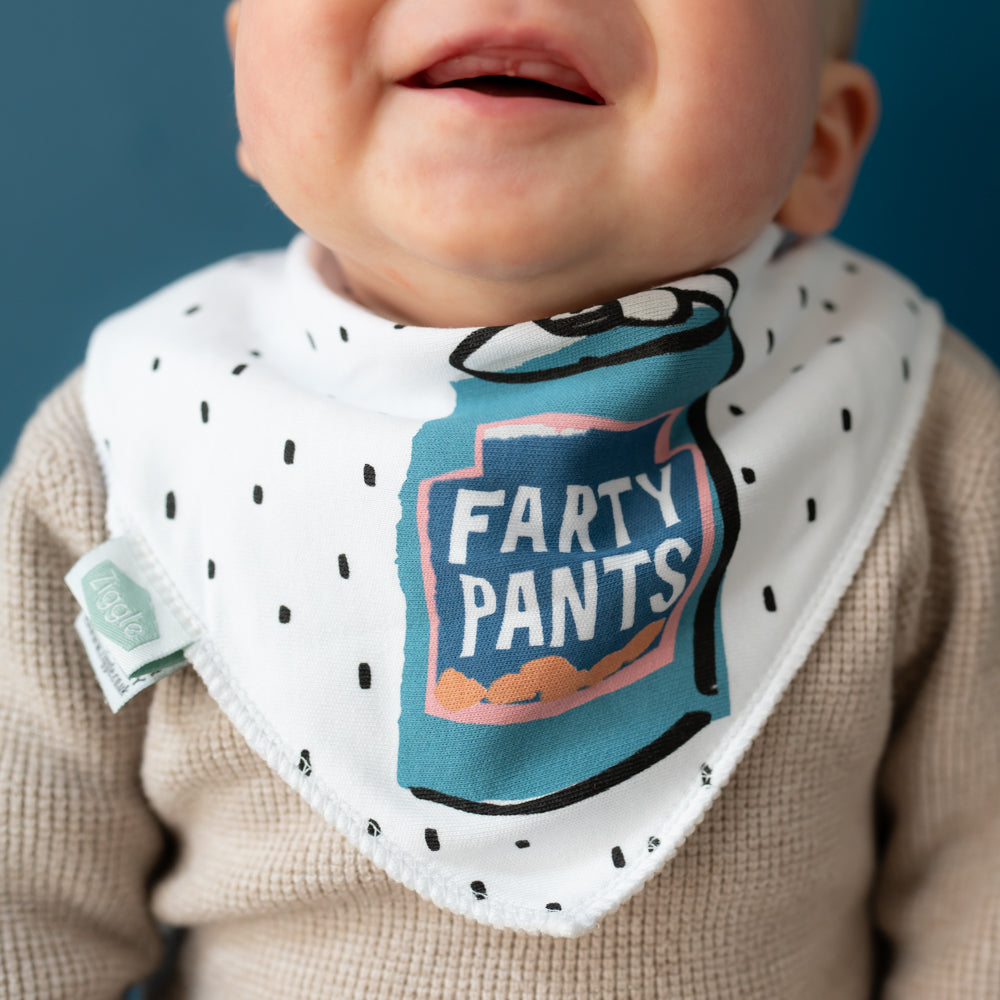 Farty Pants bib