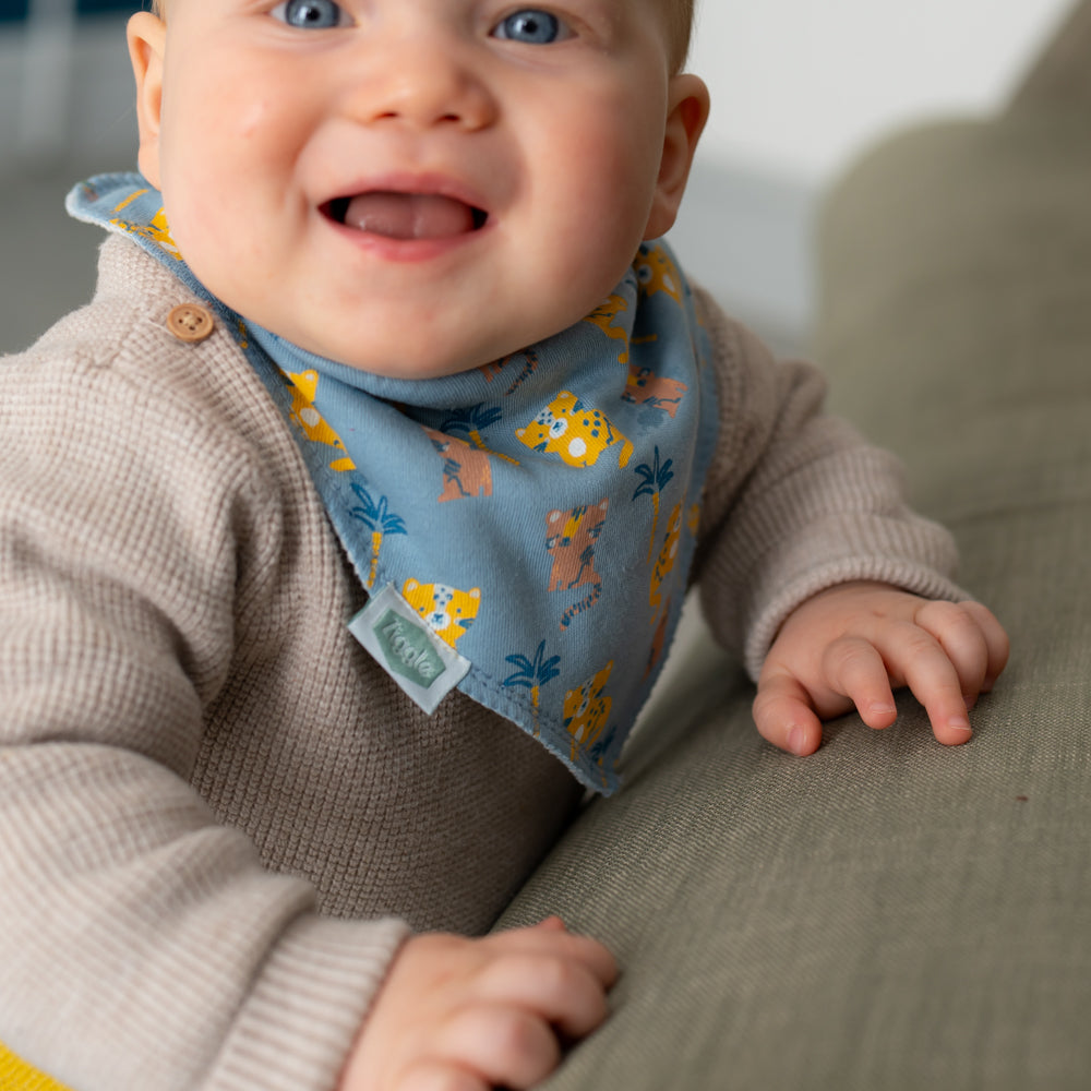 Leopards and Tigers bib