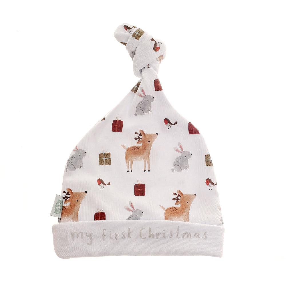My First Christmas Winter Animals Hat ziggle