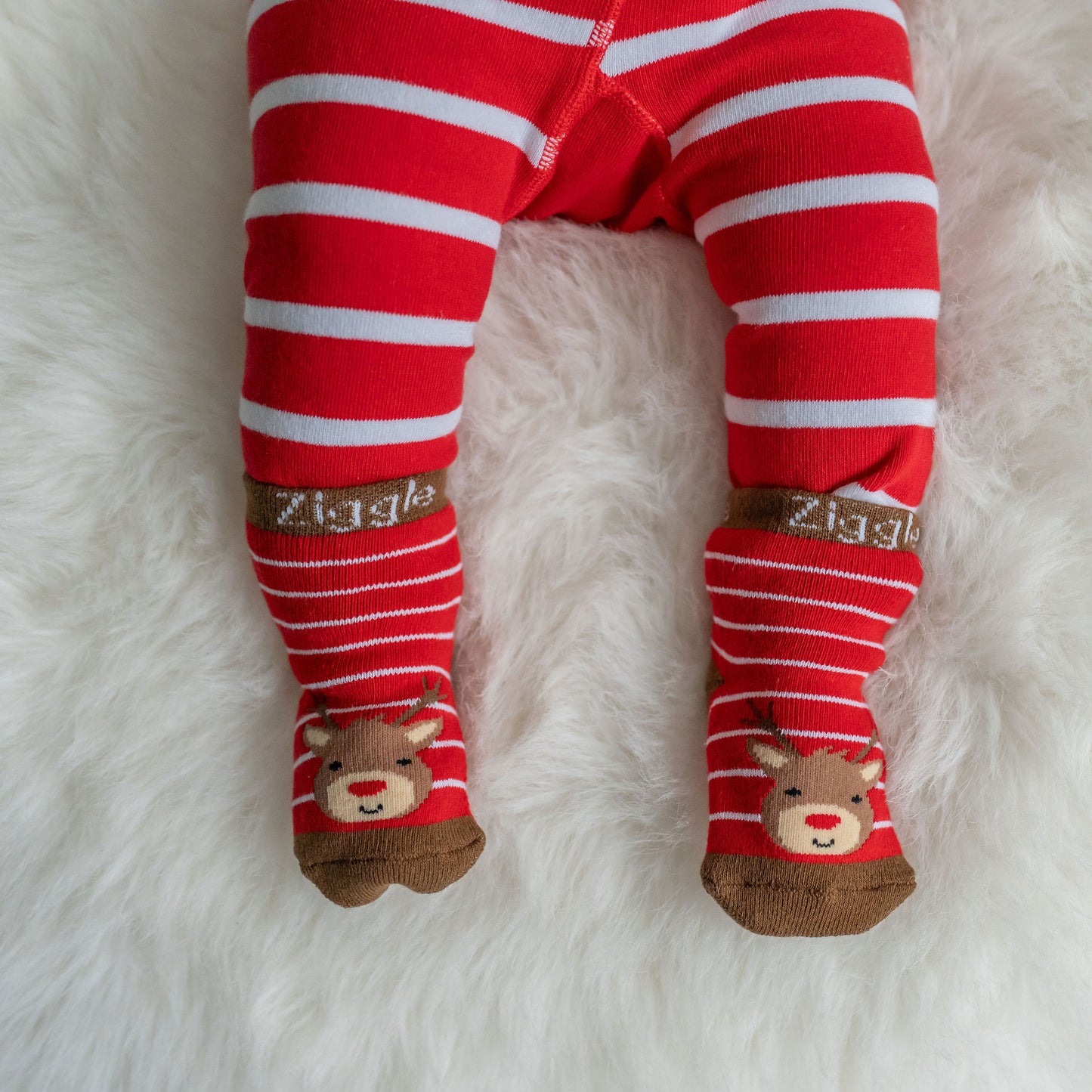Reindeer and Pudding Sock Set