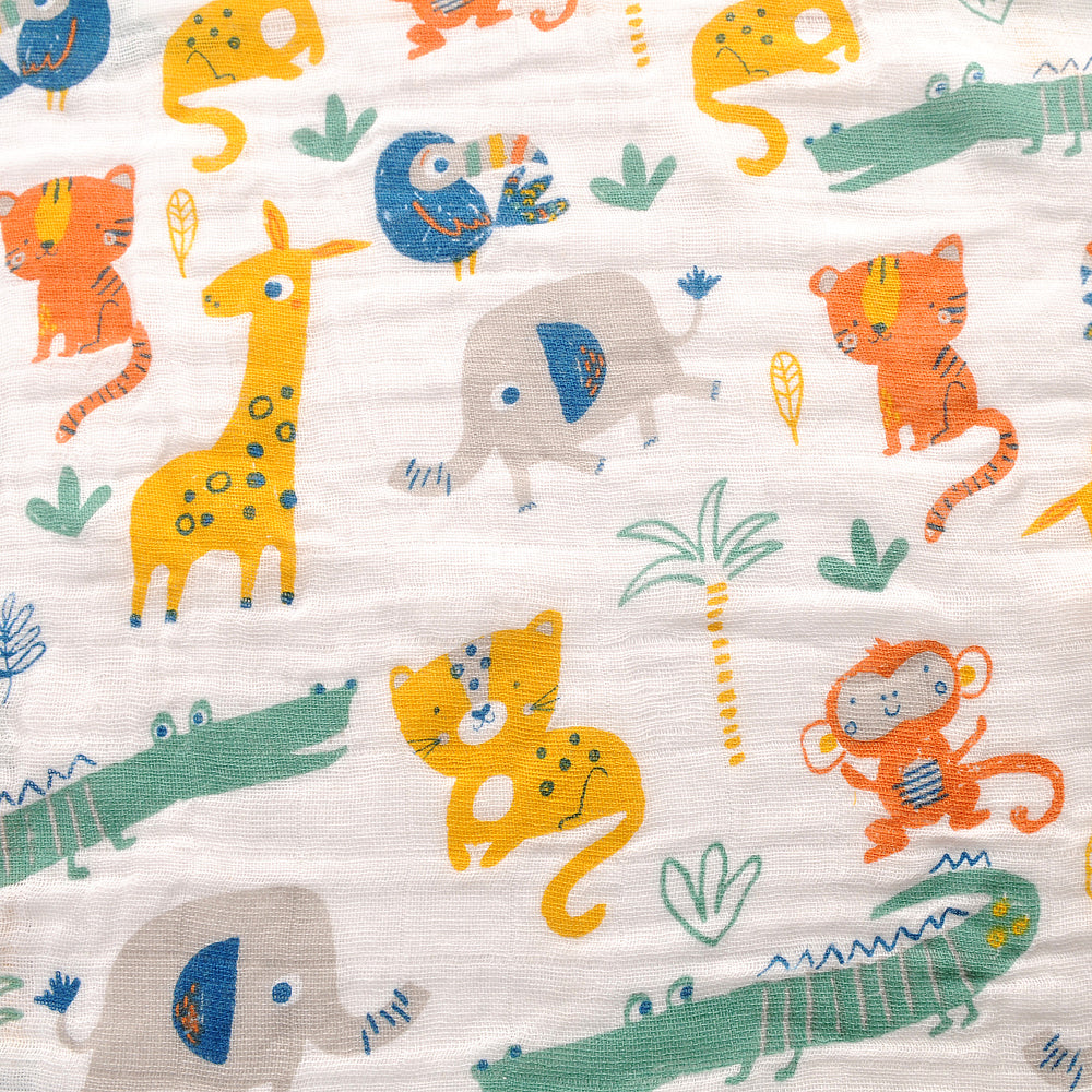 Baby Swaddle | Large Soft 100% Cotton Newborn Baby Swaddling Cloth | Ziggle Ziggle