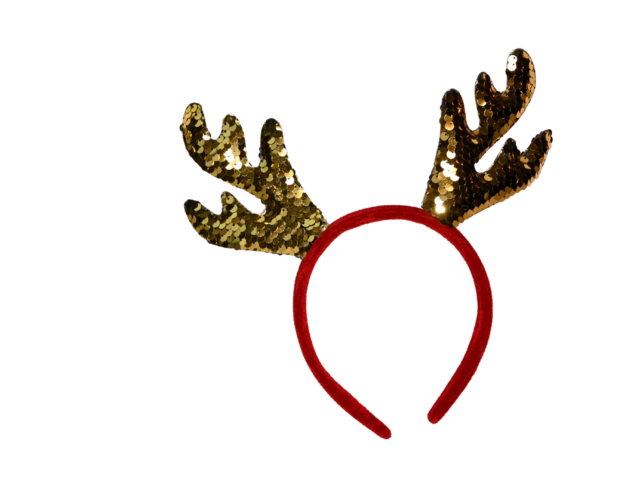 Gold Antlers Headband
