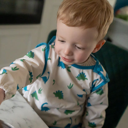 Coverall Feeding Bib Dinosaur