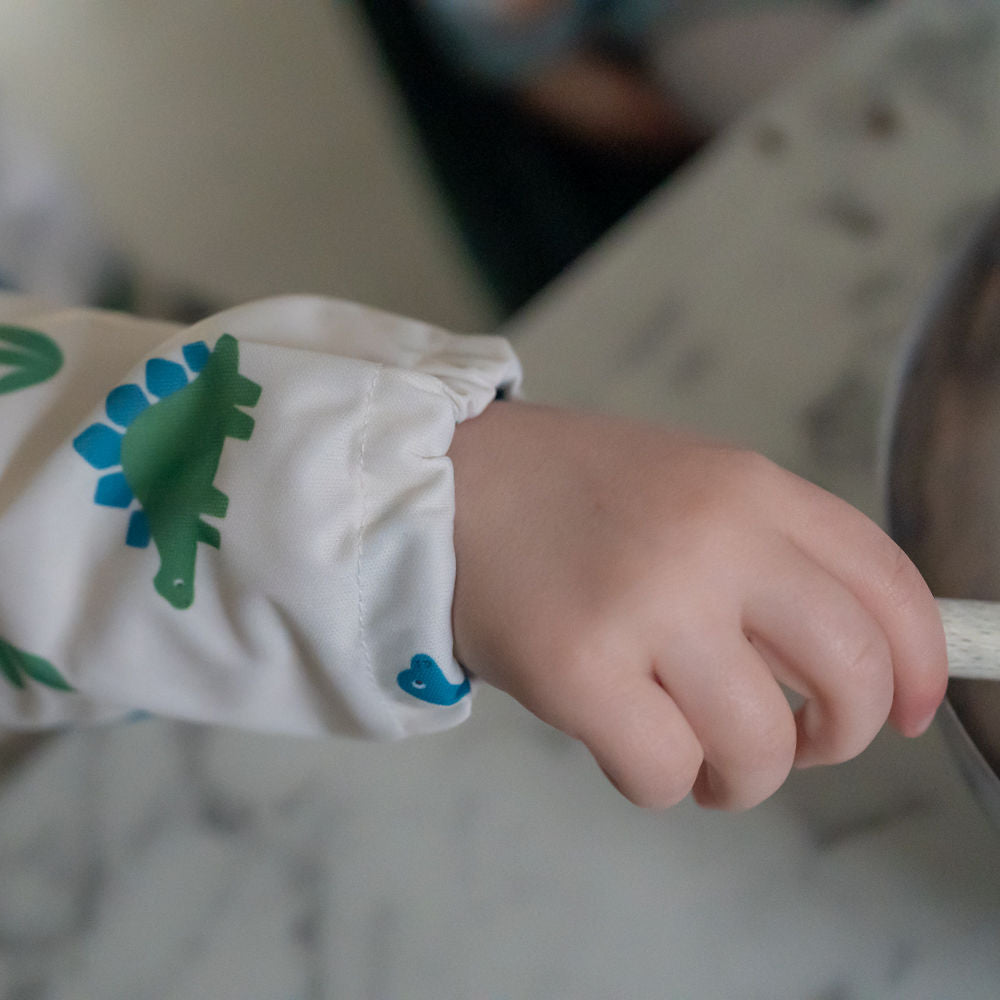 Coverall Feeding Bib Dinosaur