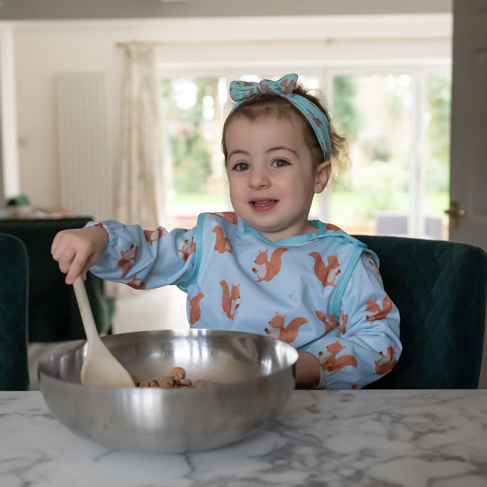 Squirrel Top Bow Turban Headband