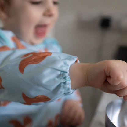 Coverall Feeding Bib Squirrels