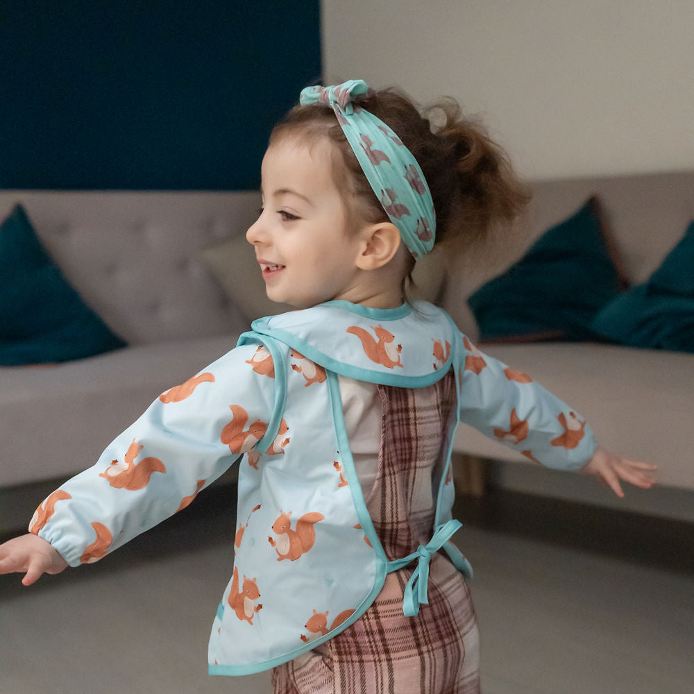 Squirrel Top Bow Turban Headband