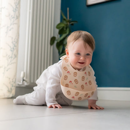 Catch It Silicone Bib Hedgehog