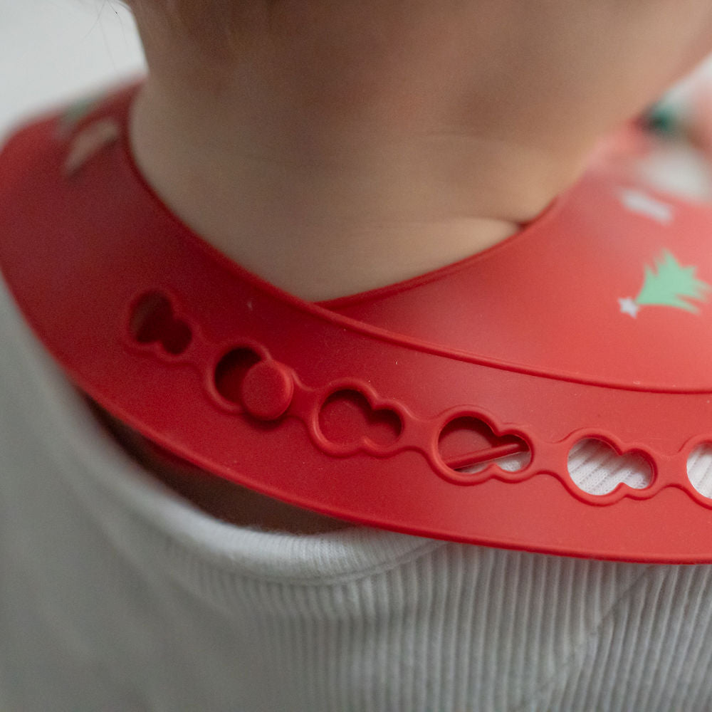 Catch It Silicone Bib Christmas