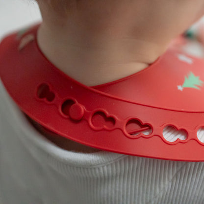 Catch It Silicone Bib Christmas
