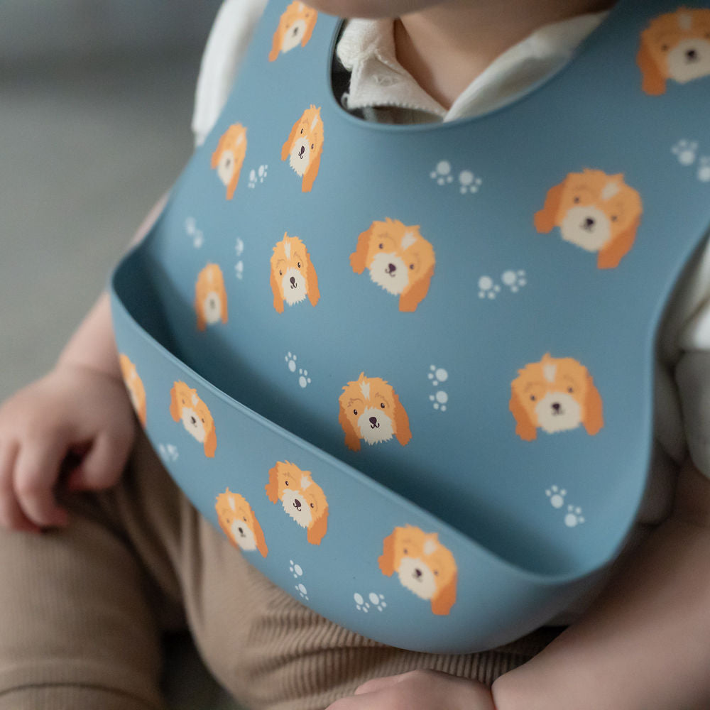 Catch It Silicone Bib Cockapoo