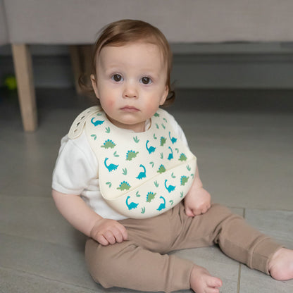 Catch It Silicone Bib Dinosaur