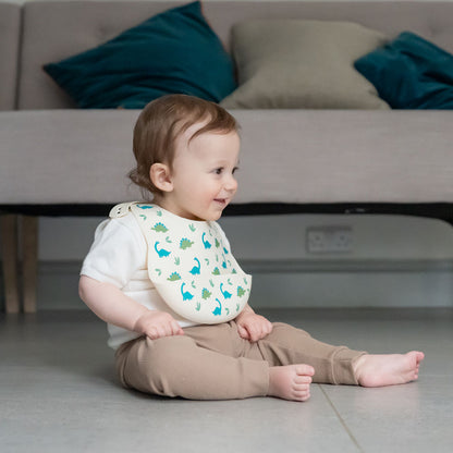 Catch It Silicone Bib Dinosaur