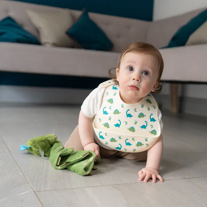 Catch It Silicone Bib Dinosaur