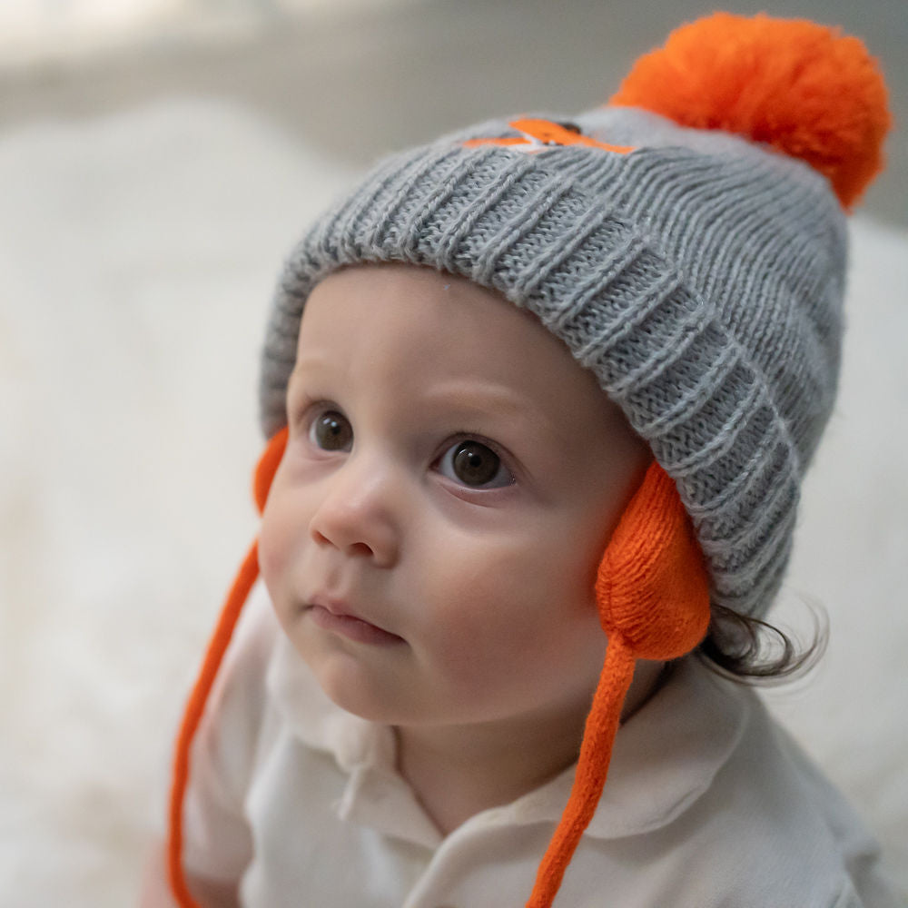 Fox Wooly Hat and Mittens