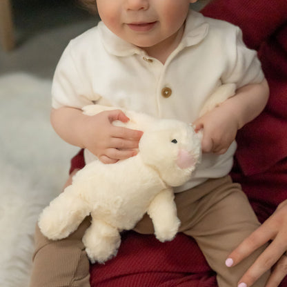 Cream Bunny Plush Toy