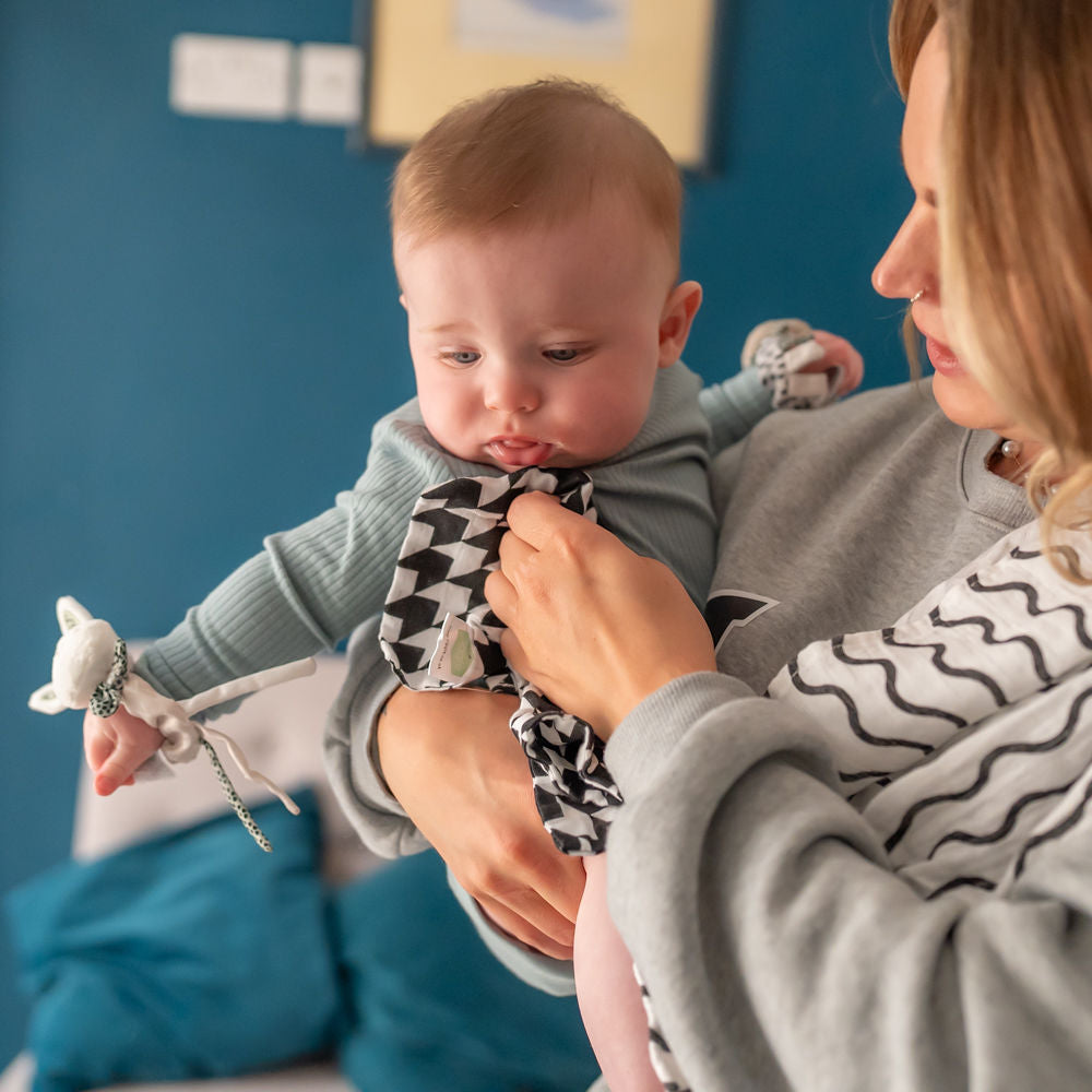 Black and White Washcloths