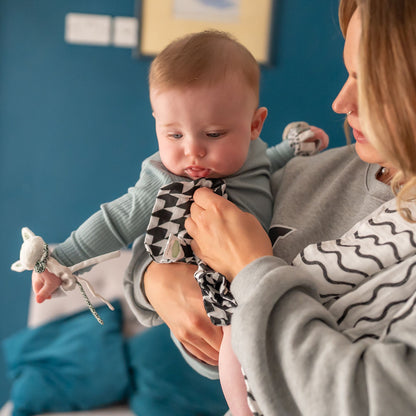 Black and White Washcloths