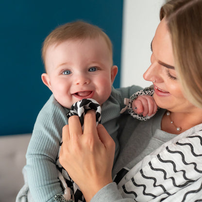 Black and White Washcloths