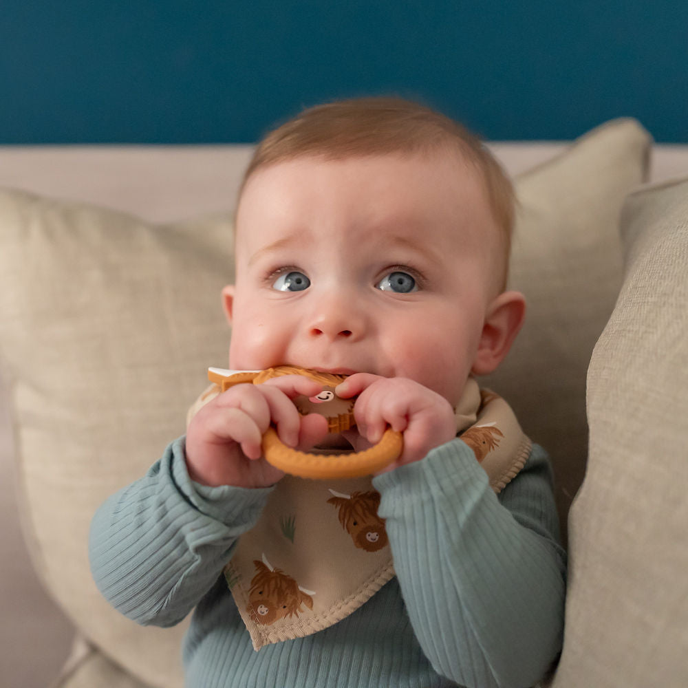 Highland Cow Teether Silicone
