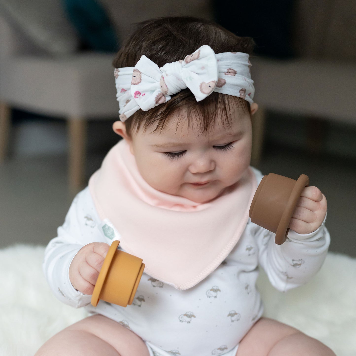 Neopolitan Pops bib set