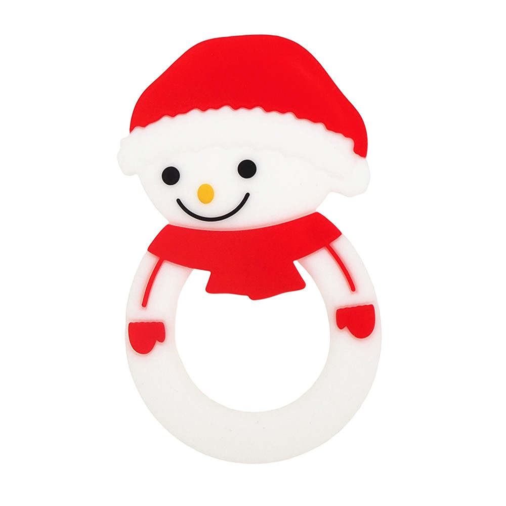 Snowman Teether Silicone