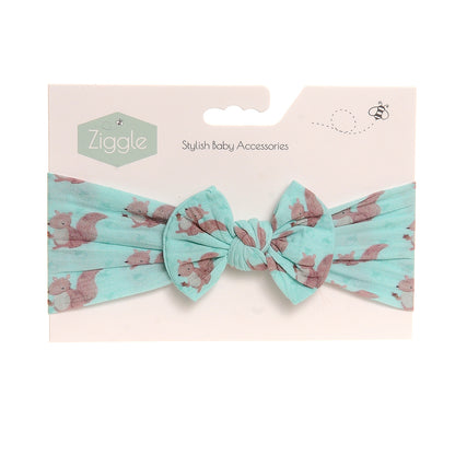 Squirrel Top Bow Turban Headband