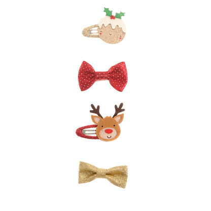 Christmas Hairclip Set