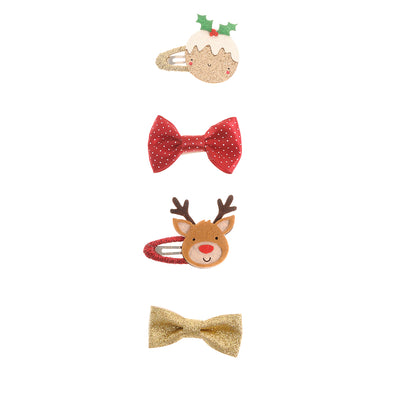 Christmas Hairclip Set