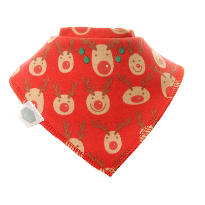Christmas Reds Bib Set