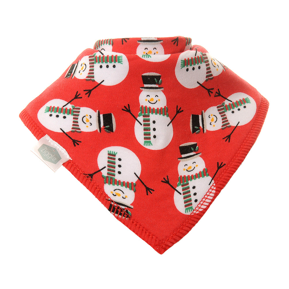 Christmas Reds Bib Set