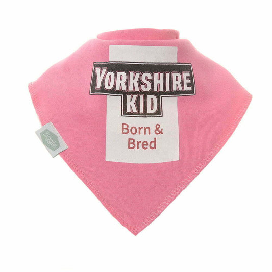 Pink Yorkshire Kid Bib