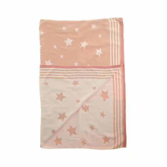 Pink Stars Blanket