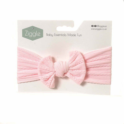 Heavenly Pink Top Bow Turban Headband