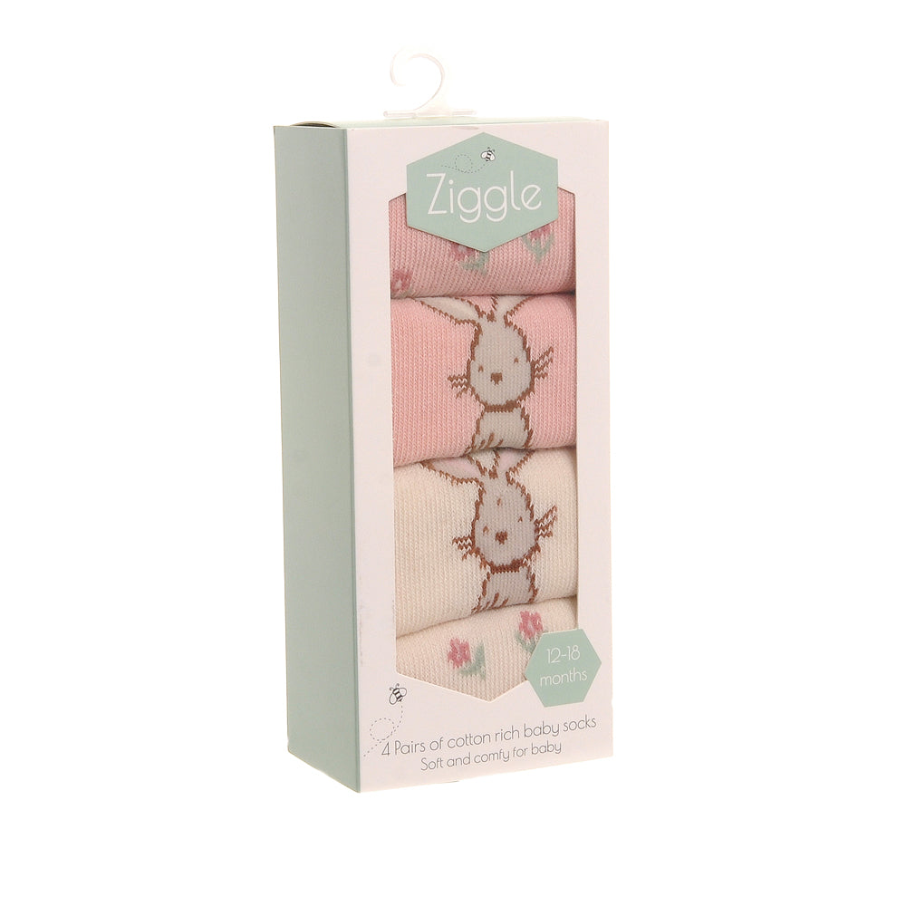 Bunnies Boxed Sock Set