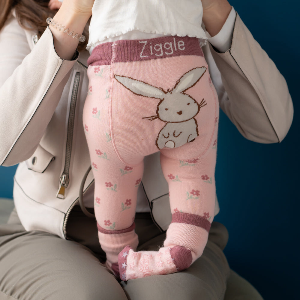 Bunnies Pink Leggings and Socks Set