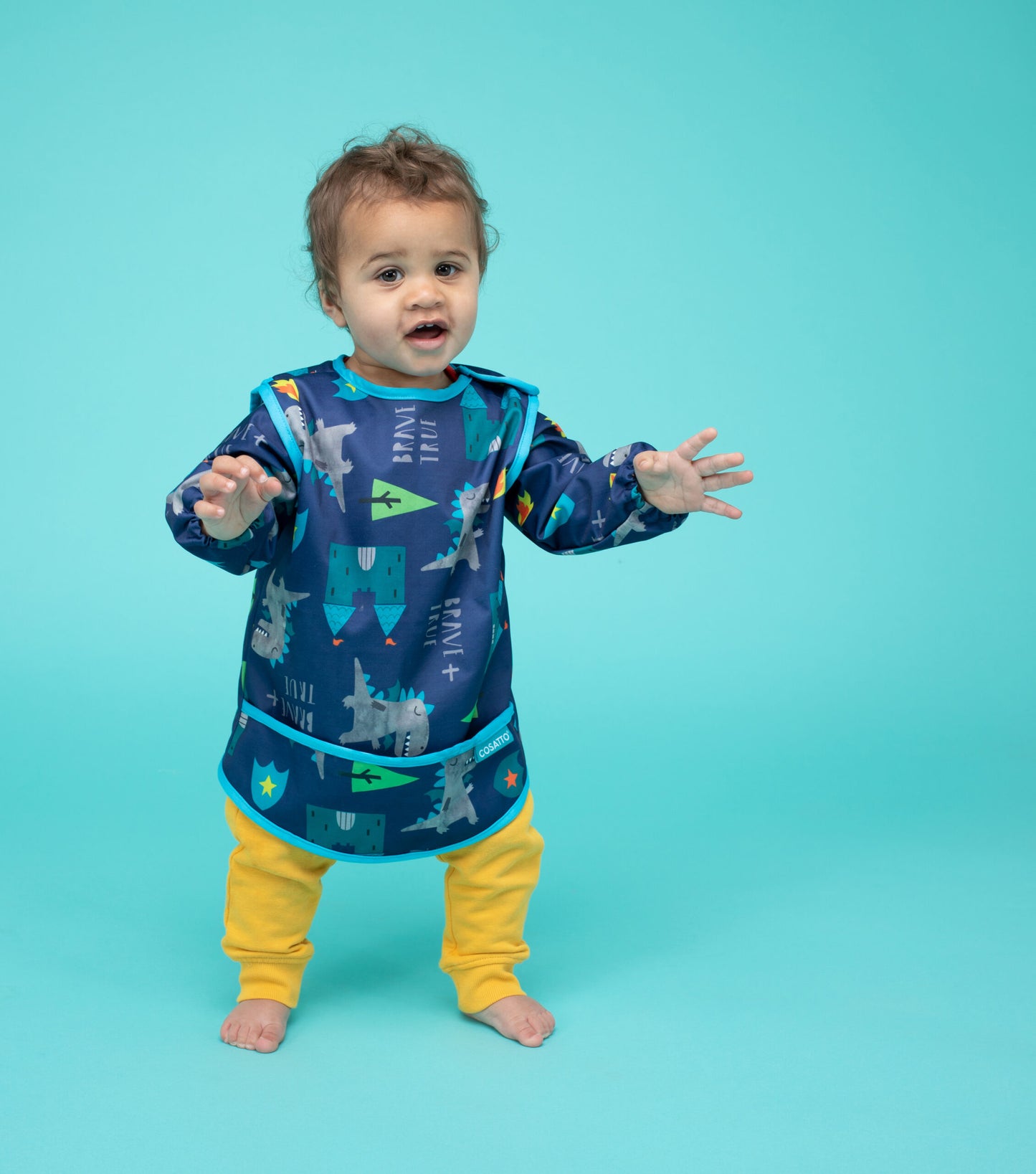 Cosatto Coverall Feeding Bib Dragon Kingdom