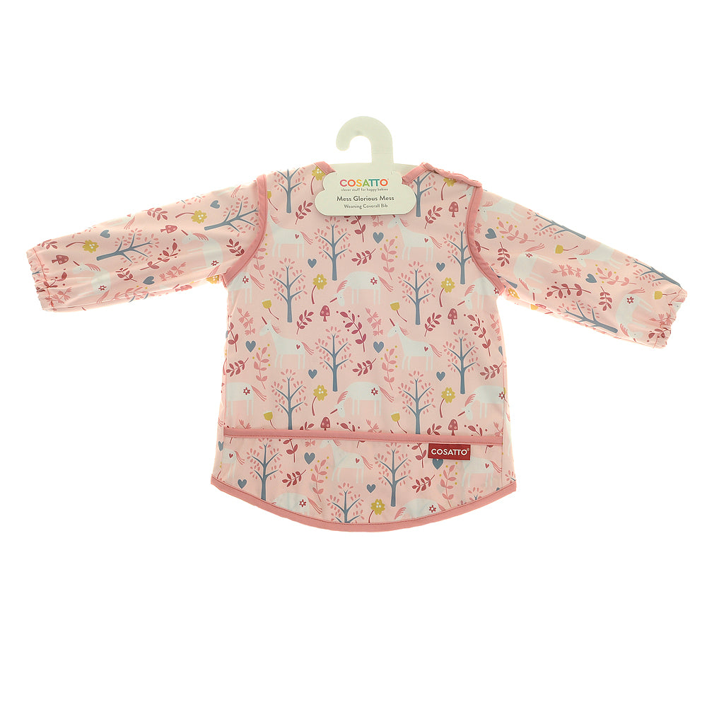 Cosatto Coverall Feeding Bib Unicorn Garden