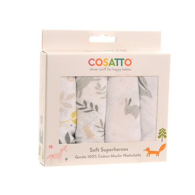 Cosatto Bobtail Washcloths