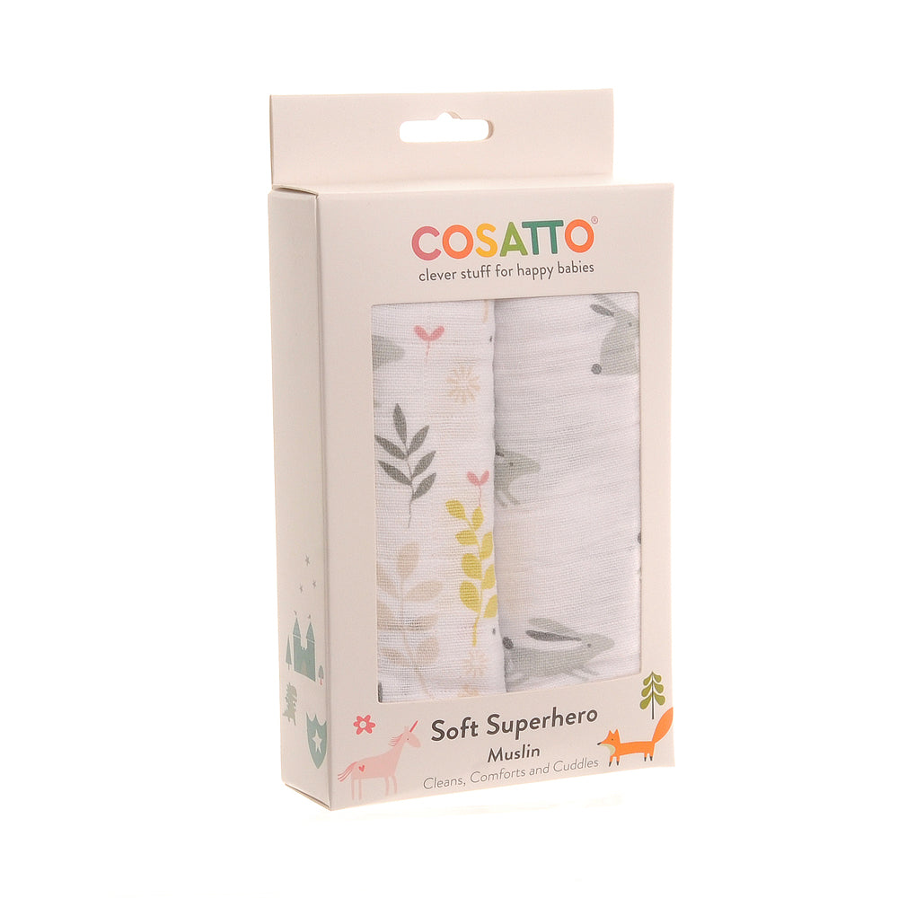 Cosatto Bobtail Muslin Duo