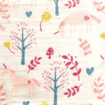 Cosatto Unicorn Garden Muslin Duo