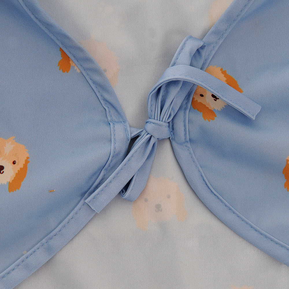 Coverall Feeding Bib Cockapoo puppy