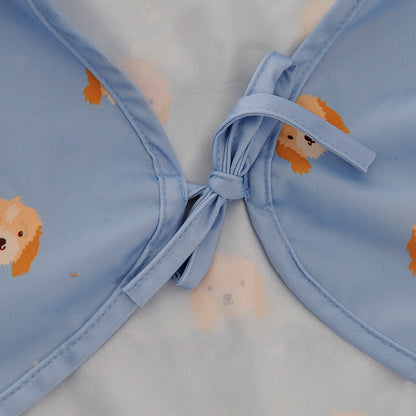 Coverall Feeding Bib Cockapoo puppy