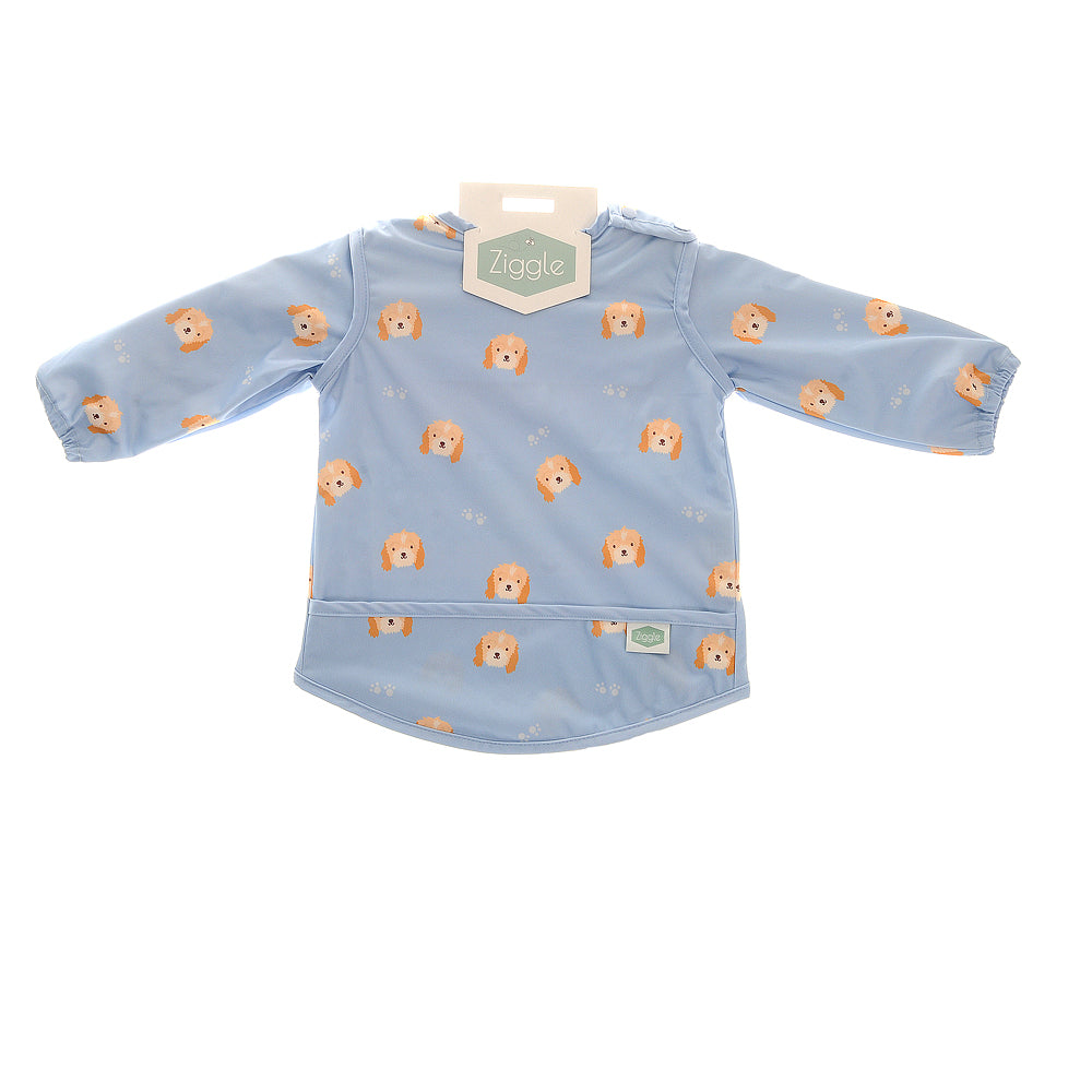 Coverall Feeding Bib Cockapoo puppy