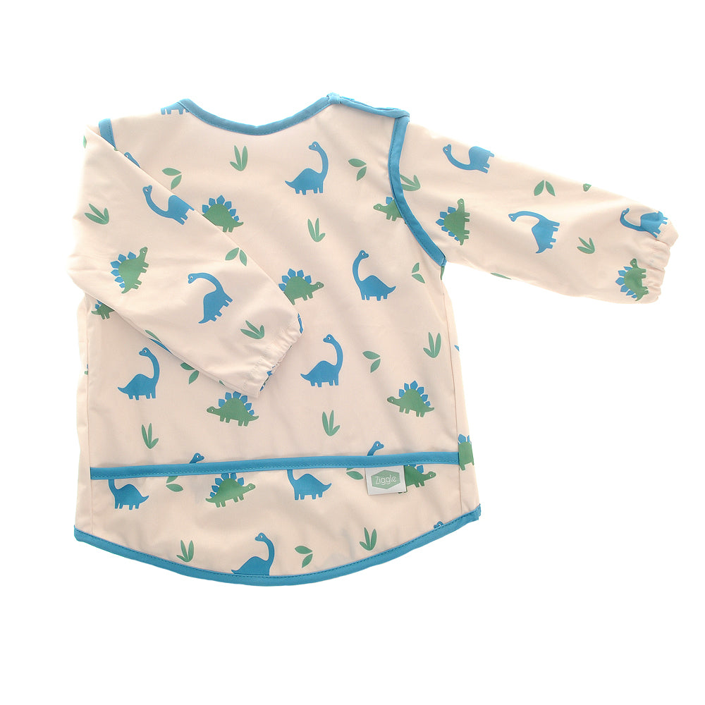 Dinosaur Feeding Bib for Baby Boys + Toddlers - Ziggle