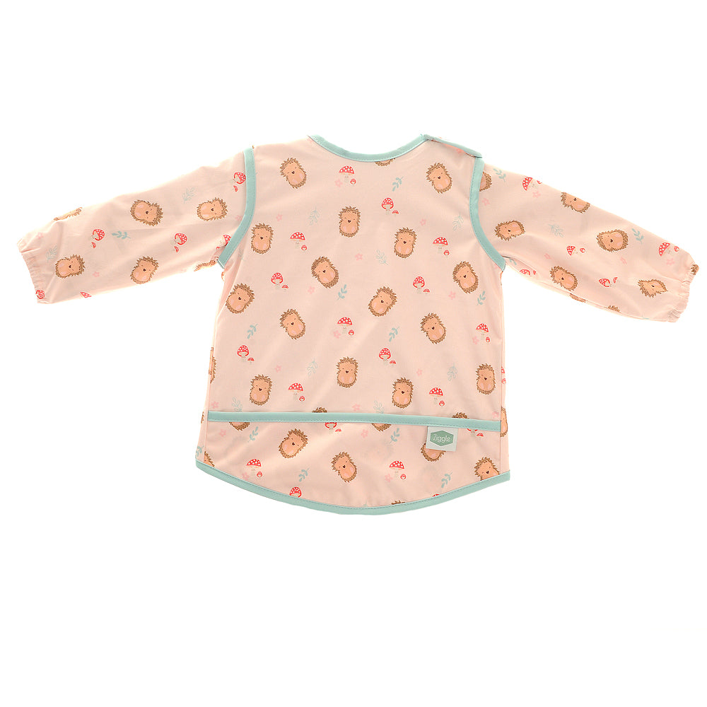 Coverall Feeding Bib Hedgehog